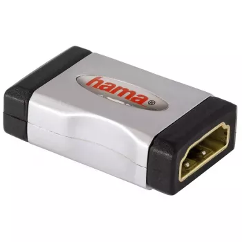 HDMI F/F juoda, sidabrinė