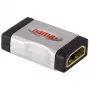 HDMI F/F juoda, sidabrinė