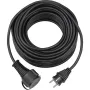 Brennenstuhl H05RR-F 3G1,5 - maitinimo ilginimo laidas - CEE 7/7 (SCHUKO) (M) - Maitinimo šaltinis CEE 7/4 (SCHUKO)/CEE 7/7 (SCHUKO) (W) - 25,0 m - Juoda (1161470)
