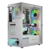 Logic ARAMIS ARGB MINIDI USB 3.0 korpusas, baltas