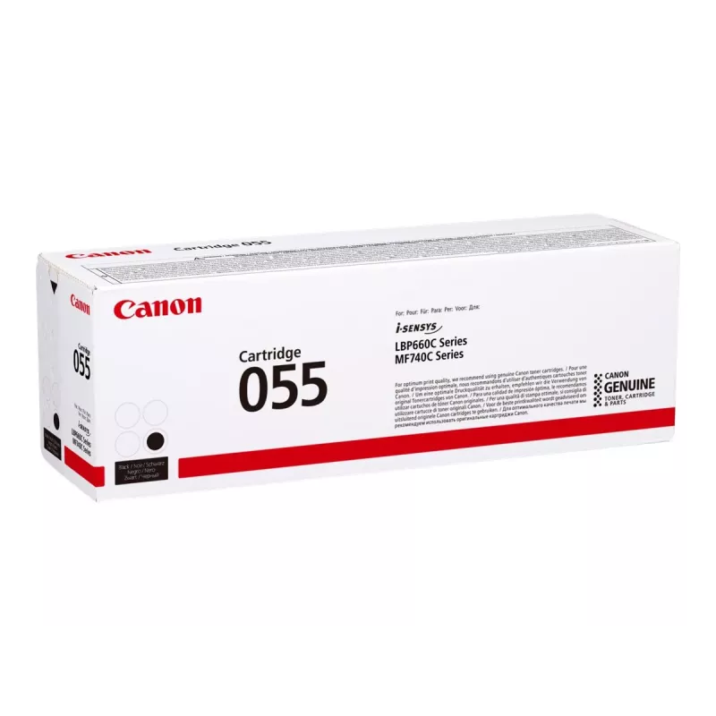Canon 055 Tonerio kasetė 1 vnt. Originali juoda
