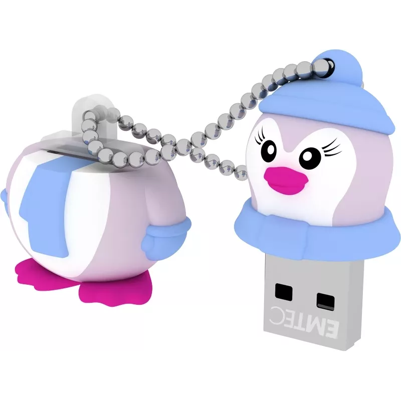 USB atmintinė Emtec 16 GB USB Type-A 2.0 Miss Penguin