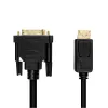 Vaizdo kabelio adapteris LogiLink CV0131 2m DisplayPort DVI juodas