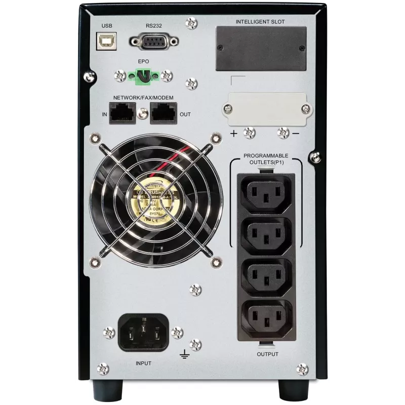 PowerWalker VFI 1000 CG PF1 nepertraukiamo maitinimo šaltinis (UPS) Dvigubos konversijos (Online) 1 kVA 1000 W 4 AC lizdai