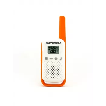 Motorola Talkabout T42 - racija, 2 vnt. rinkinys (oranžinė-mėlyna)