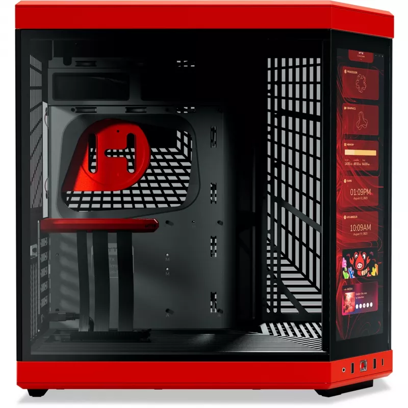 HYTE Y70 Touch Infinite Midi Tower juoda, vyšninė spalva