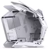 Mini Micro-ATX Tower Jonsbo MOD3 Grūdintas Stiklas Baltas PC korpusas, Mini-ITX/Micro-ATX palaikymas