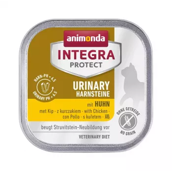 Drėgnas kačių maistas animonda Integra Protect Grain Free Chicken 100 g — šlapimo takų priežiūra, suaugusiems