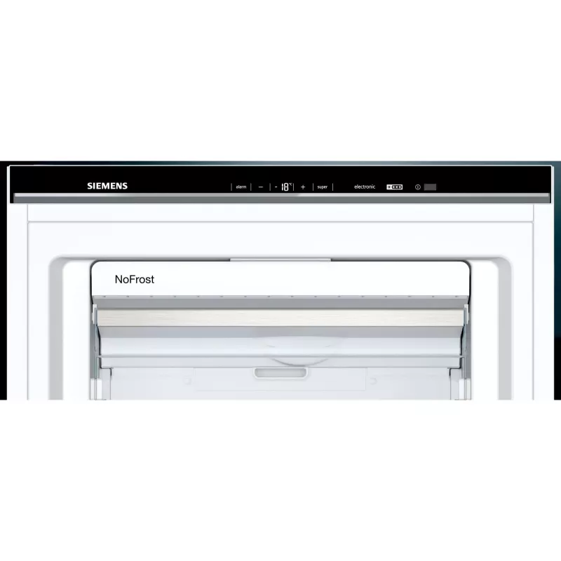 Siemens iQ500 GS58NAWCV šaldiklis Vertikalus šaldiklis Pastatomas 366 L Balta