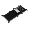 Green Cell nešiojamojo kompiuterio baterija, skirta ASUS A555 F555 K555 R556 X555, LiPo 4000 mAh, 7,6 V, 4 elementai, juoda