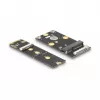 DeLOCK keitiklis M.2 Key B+M kištukas į Mini PCIe lizdą lankstus laidas