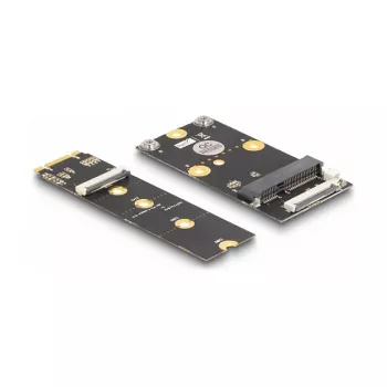 DeLOCK keitiklis M.2 Key B+M kištukas į Mini PCIe lizdą lankstus laidas
