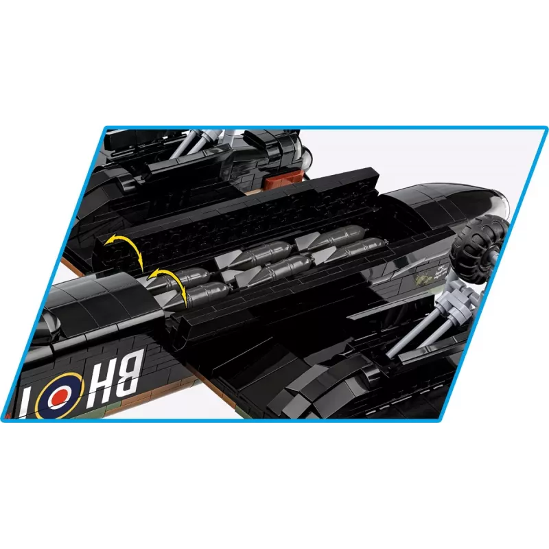Blocks Avro Lancaster B.III 1595 blokeliai