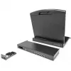 DIGITUS Professional DS-72216 - KVM jungiklis - 16 x KVM prievadas (-ų) - montuojamas į stelažą (DS-72216)