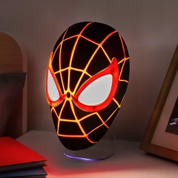 Stalinė lempa Paladone Mask Light PP14323SPMVN Spiderman Miles Morales – personažo formos naktinė lemputė