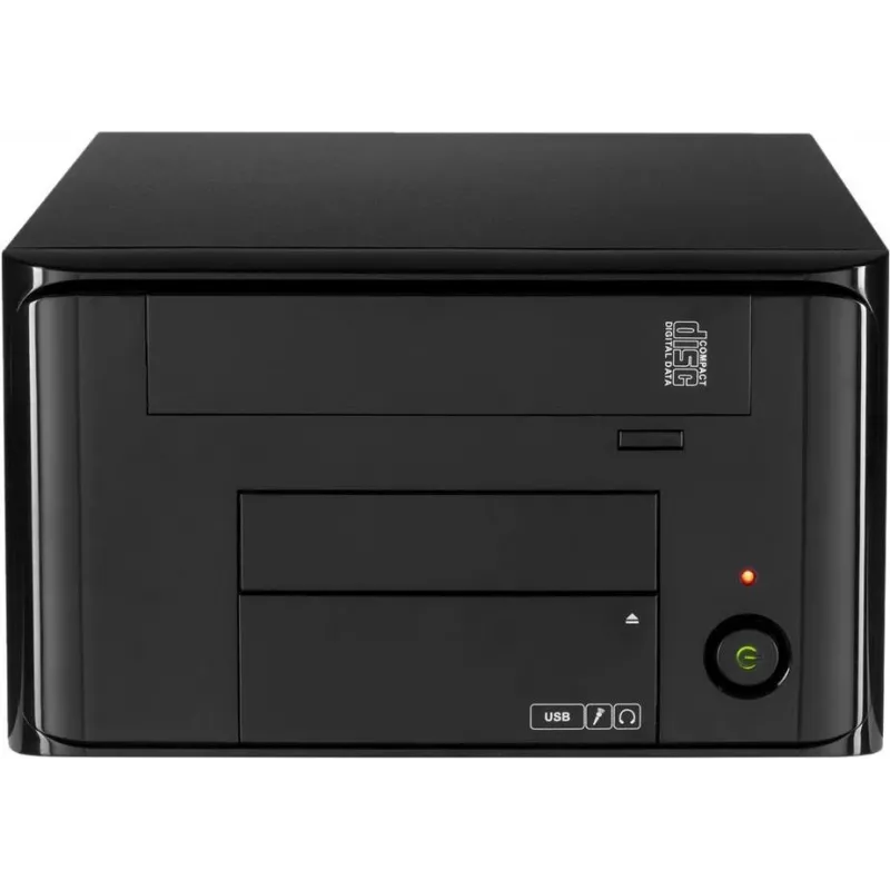 Inter-Tech MI-008 ITX - PC - juodas - Mini-ITX - 4 cm - 27 cm - SFX (88881332)