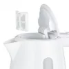 Elektrinis virdulys SEVERIN 1 L 2200 W baltas — belaidis, 360° pagrindas, paslėptas kaitinimo elementas