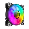 Gamemax | Ventiliatorius korpusui | DUAL RING INFINITY | Juodas