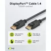 DisplayPort kabelis Goobay 74777 1 m Juodas G-Sync FreeSync