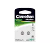 Mygtukinė baterija CAMELION AG13 / LR44 / 357 šarminė, 1,5 V — pakuotėje 2 vnt.
