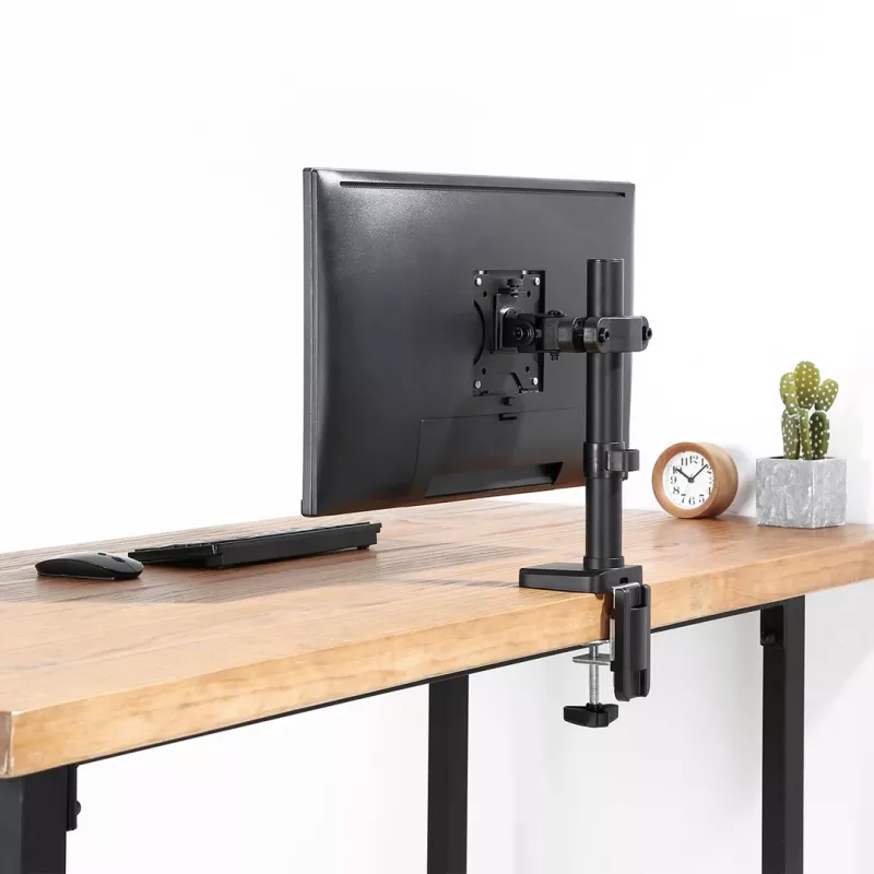 Monitoriaus laikiklis MACLEAN MC-983 17–32 colių LED/LCD ekranams, VESA 75x75–100x100, maks. apkrova 8 kg, stiebo/sienos