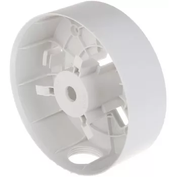 Jungiamoji dėžutė Hikvision DS-1280ZJ-PT3 — balta, universalus tvirtinimas, Ø12 cm, aukštis 40,5 mm, maks. apkrova 2 kg
