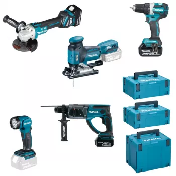 Makita DLX5044TJ akumuliatorinių įrankių rinkinys