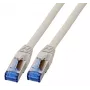 EFB-Elektronik RJ45 komutacinis kabelis Cat.6A S/FTP TPECat.7 žalias kabelis superflex pilkas 5m Gamintojas: EFB Elektronik (K5525FGR.5)