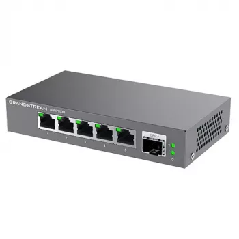 Grandstream Networks GWN7701PA tinklo jungiklis Nevaldomas Gigabit Ethernet (10/100/1000) Juoda