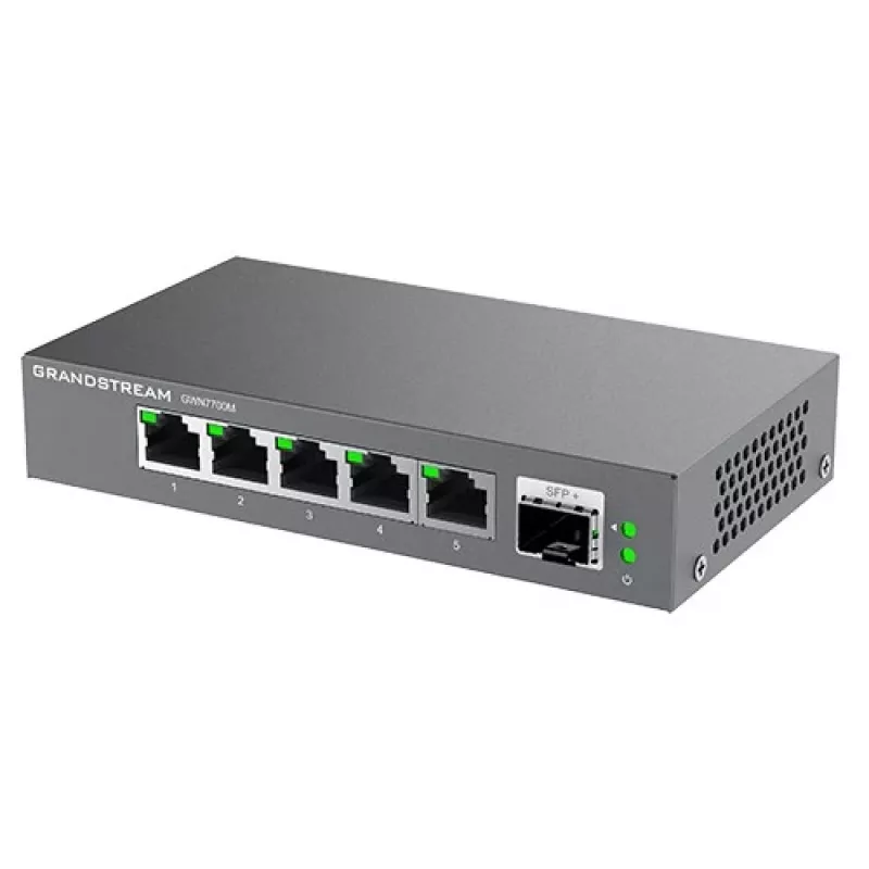 Grandstream Networks GWN7701PA tinklo jungiklis Nevaldomas Gigabit Ethernet (10/100/1000) Juoda