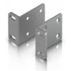 Montavimo komplektas Ubiquiti UACC-Rack-Ear-1U pilkas cinkuotas plienas