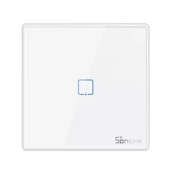 Sonoff T2EU1C-RF tinklų sietuvas / valdiklis Baltas Plastikas Tvirtinimas ant sienos 0,433 GHz