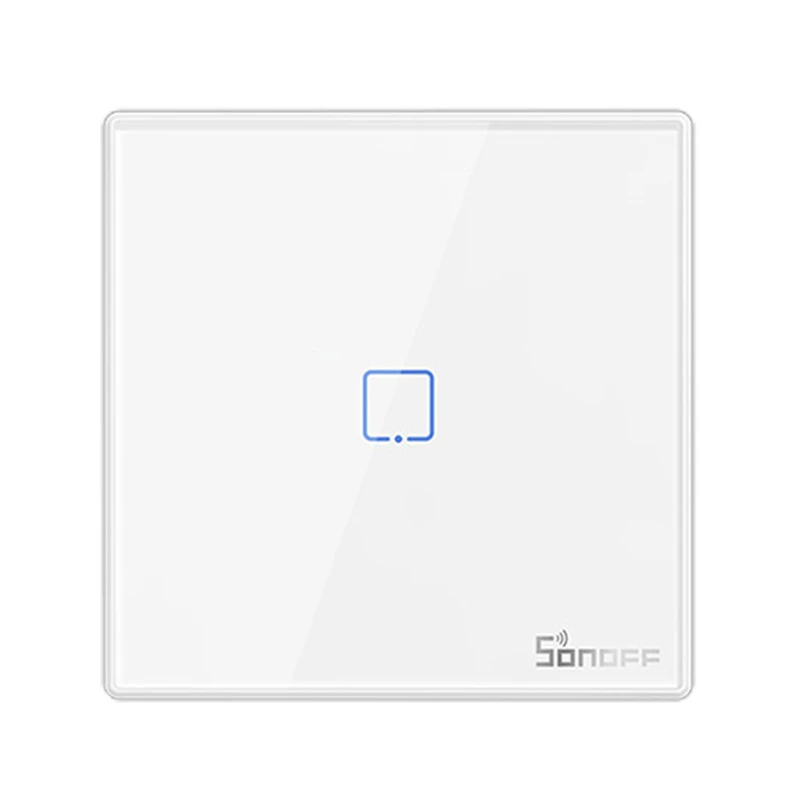 Sonoff T2EU1C-RF tinklų sietuvas / valdiklis Baltas Plastikas Tvirtinimas ant sienos 0,433 GHz