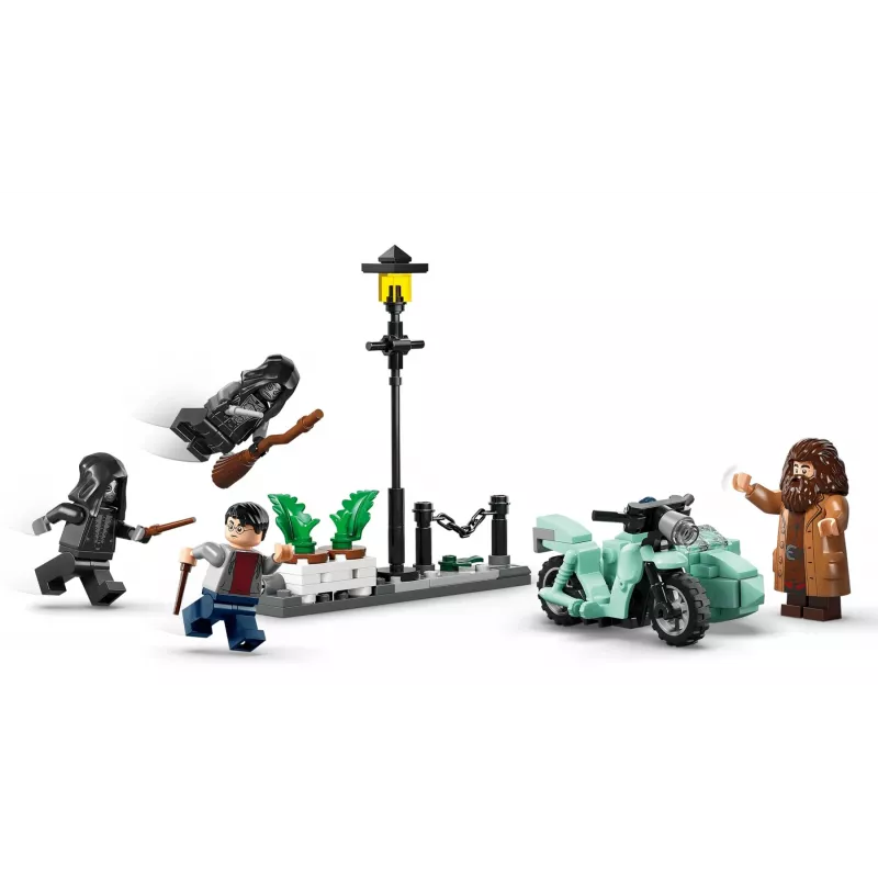 LEGO HARRY POTTER 76459 Hagrid ir Haris Privet Drive pabėgimas