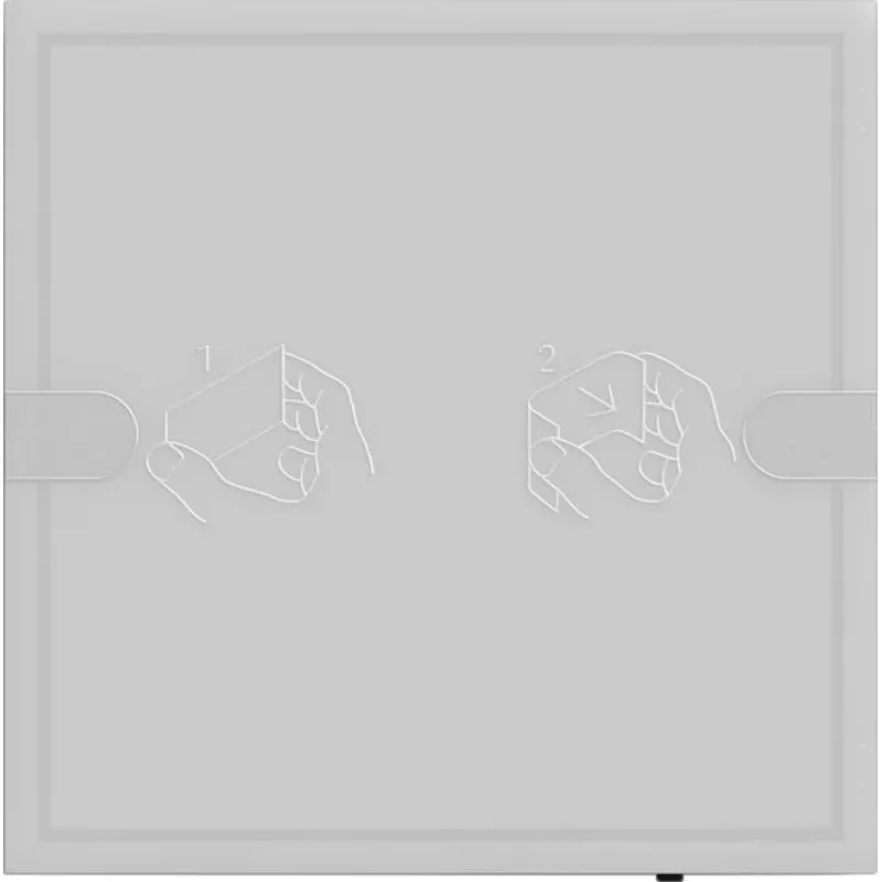 GIRA Pushbutton Sensor 4 Comfort 1x KNX TS4 Antracitas 5001028