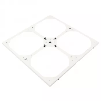 Radiatoriaus ventiliatoriaus rėmas Watercool MO-RA IV 400 — suderinamas su 200 mm ventiliatoriais, baltas