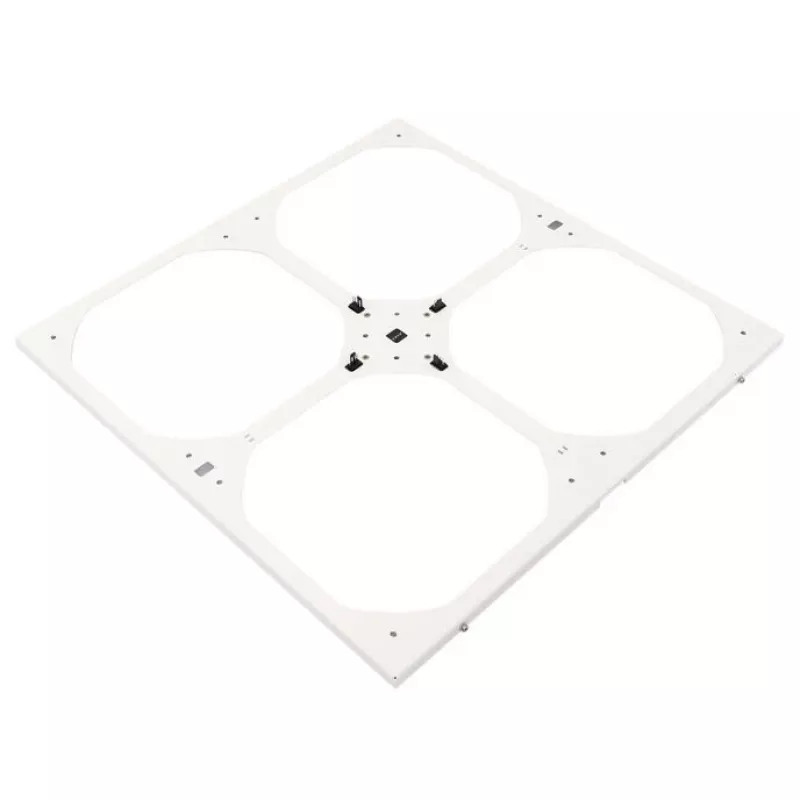 Radiatoriaus ventiliatoriaus rėmas Watercool MO-RA IV 400 — suderinamas su 200 mm ventiliatoriais, baltas