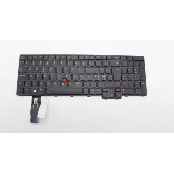Klaviatūra Lenovo 5N21K05038 su apšvietimu, skirta ThinkPad T16 Gen 2