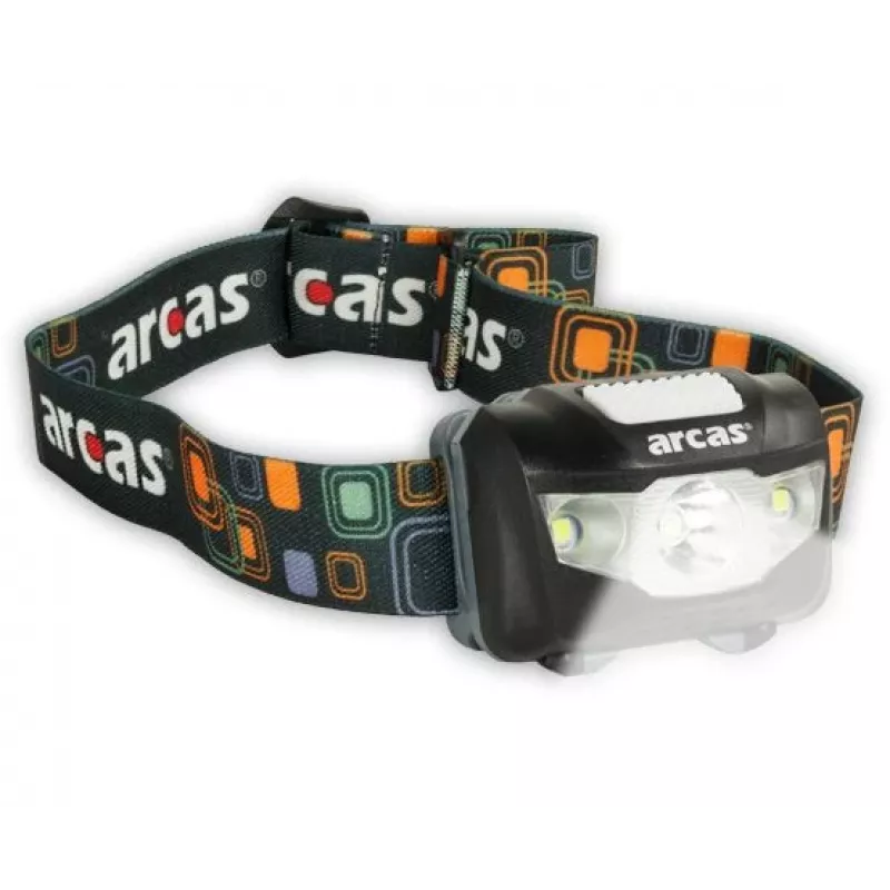 Arcas | Priekinis žibintas | ARC5 | 1 LED+2 prožektoriaus LED | 5 W | 160 lm | 4+3 apšvietimo funkcijos
