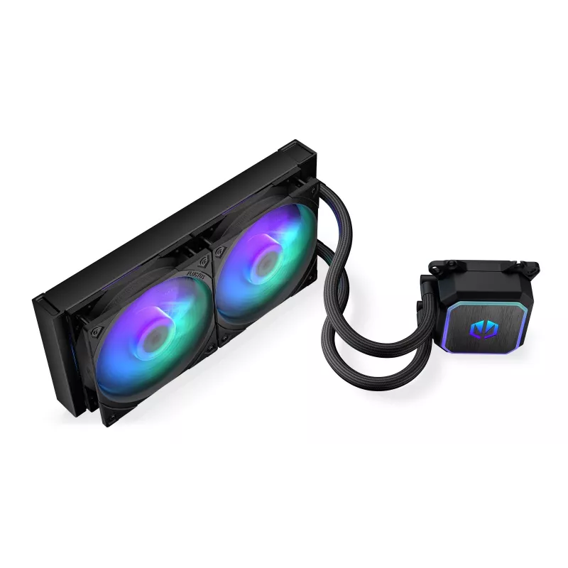 ENDORFY Navis F240 ARGB procesoriaus „viskas viename“ skysčio aušintuvas 24 cm juodas 1 vnt.