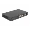 Nevaldomas komutatorius LANBERG RSGE-24 — 24× Gigabit Ethernet 1U, montuojamas į stovą, juodas