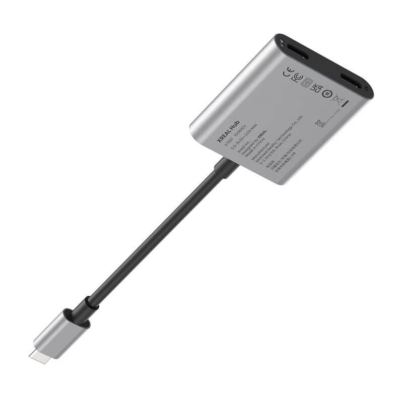 Įkrovimo adapteris XREAL HUB, gamintojas XREAL (modelis X7007) — USB maitinimo adapteris XREAL įrenginiams