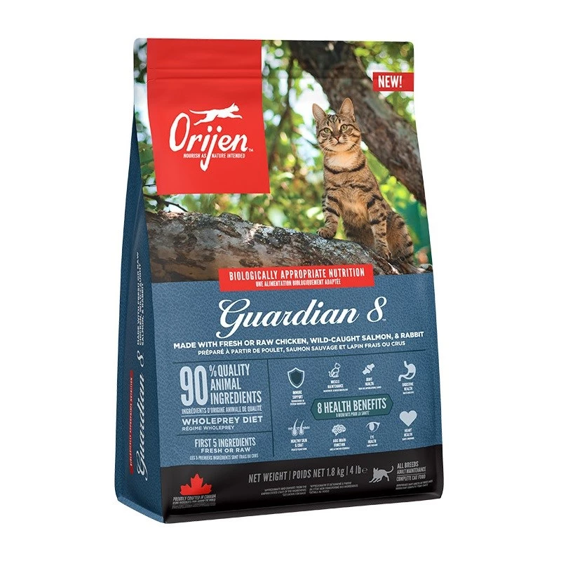 ORIJEN Guardian 8 - sausas kačių maistas - 1,8 kg