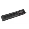 POWER STRIP ARMAC Z5 3M 5X 230V PL 10A kabelis ORGANIZER Juoda