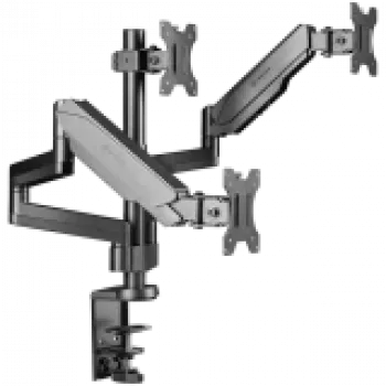 Stalinis monitoriaus laikiklis ONKRON G280-B 33–81,3 cm (13–32 colių) ekranams, spaustukas / per stalą, iki 24 kg, VESA 75x75–100x100