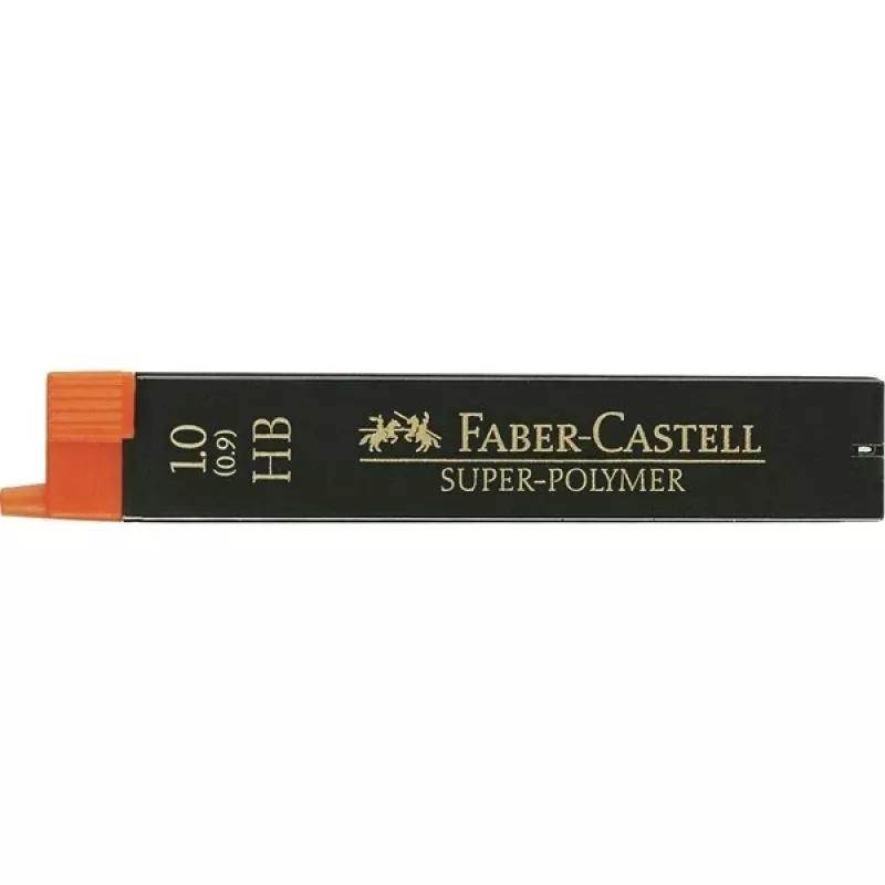 Švino užpildas Faber-Castell 120900 HB Juoda 1mm 12 vnt.