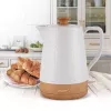 Elektrinis virdulys Maestro MR-076 1,8 l 1800 W keraminis korpusas, balta/medžio spalva