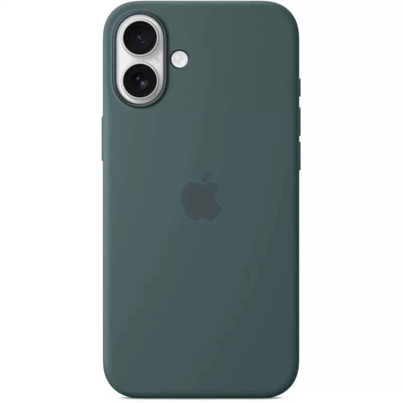 Apple iPhone 16 Plus Silikoninis dėklas su MagSafe - Lake Green