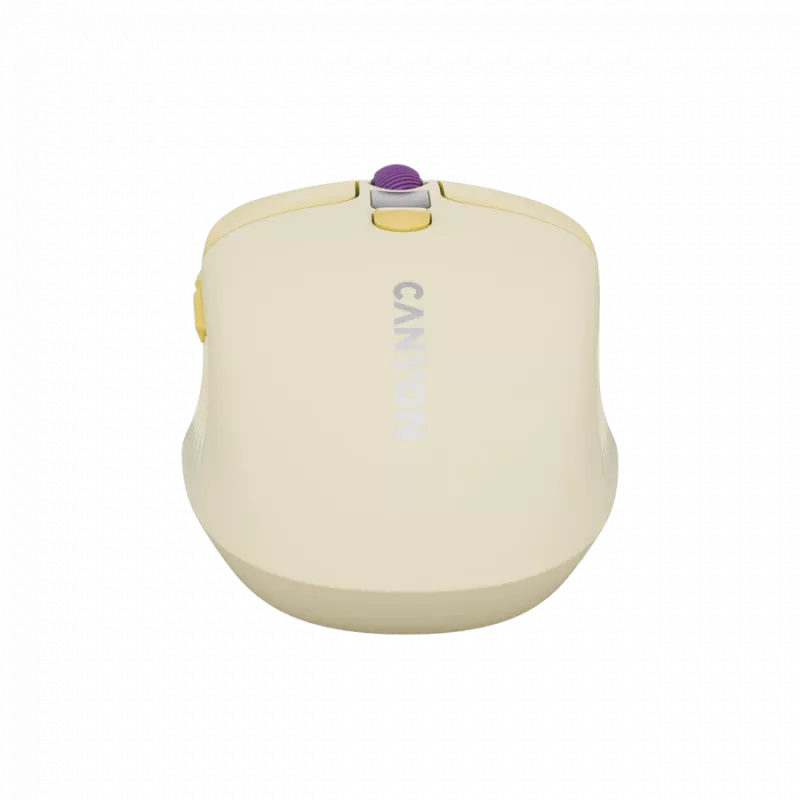 Canyon MW-26 - 2in1 belaidė optinė pelė Bluetooth / 2.4 GHz - tyli - 6 mygtukai - 800/1200