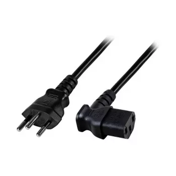 EFB-Elektronik maitinimo laidas Swiss Type 12 - C13 90°, juodas, 1,8 m, 3 x 0,75 mm² Gamintojas: EFB Elektronik (EK483.1,8V2)